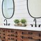 4 Pack Mini Artificial Farmhouse Potted Plants – Faux Eucalyptus in Galvanized Metal Pots for Mother’s Day Card Making, Rustic Home & Office Table Centerpiece Decor